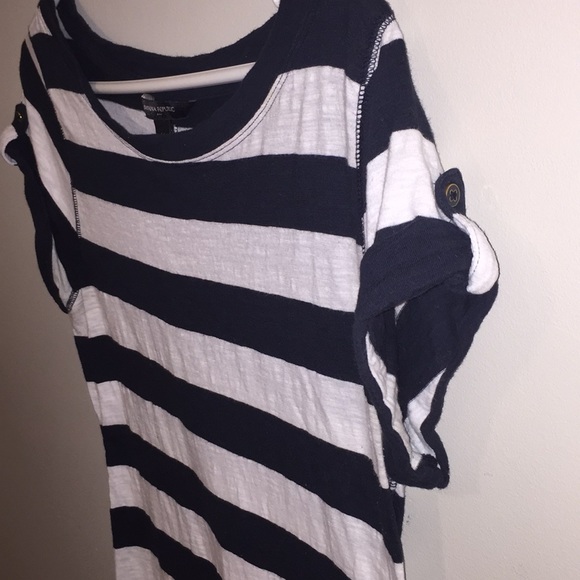 Banana Republic Striped Cotton Dress - Picture 4 of 7